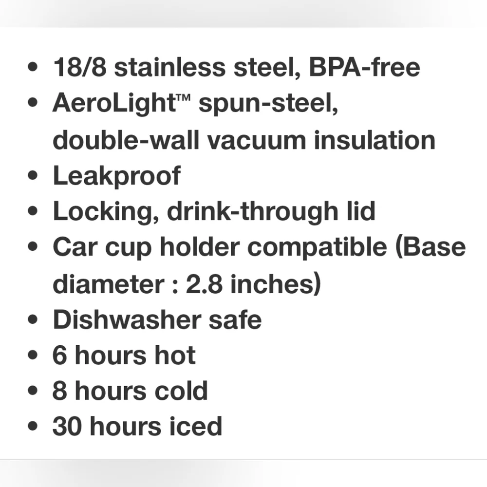 Stanley 16oz Stainless Steel Aero Light Transit Bottle Frost Polka Dot NEW